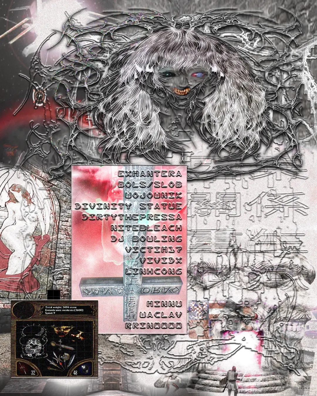 Dethmute: Crosscountry Marathon with exmantera, BoLs/sLoB, divinity statue, Vividx ﹠MORE