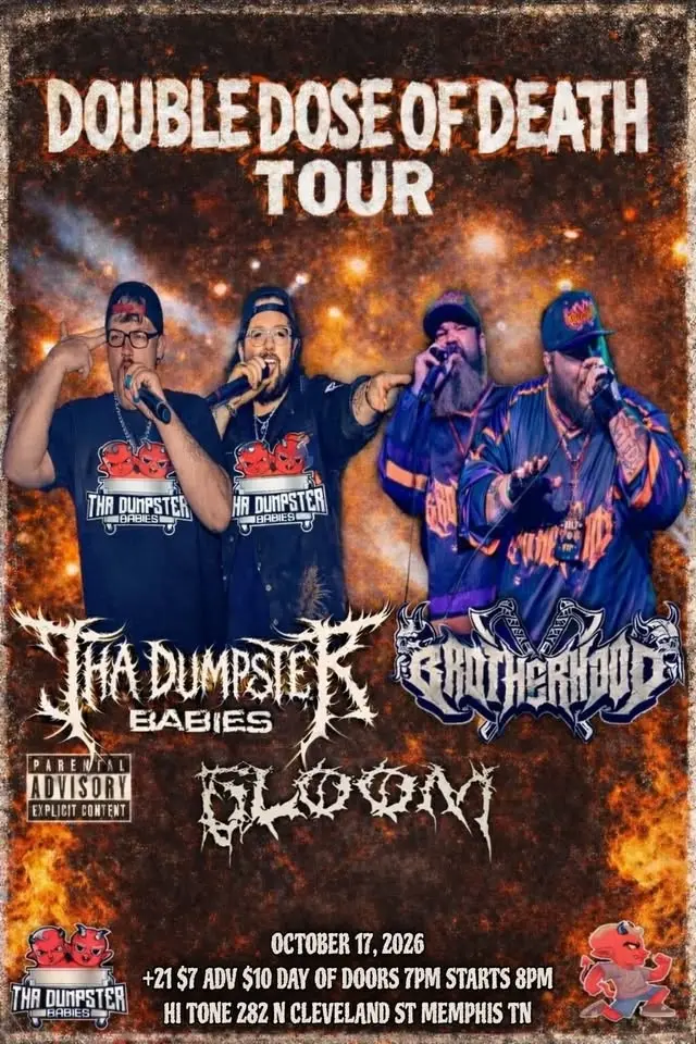 Xander Gage Presents: Double Dose of Death Tour-Memphis TN