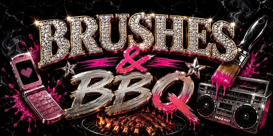 BRUSHES & BBQ: A 2000s Paint Party 