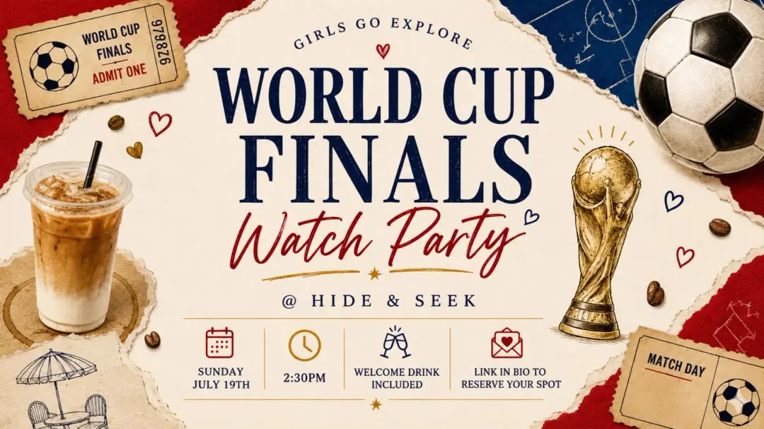 Girl's World Cup Finals Watch Party | Meet New Friends 🏆 ⚽️