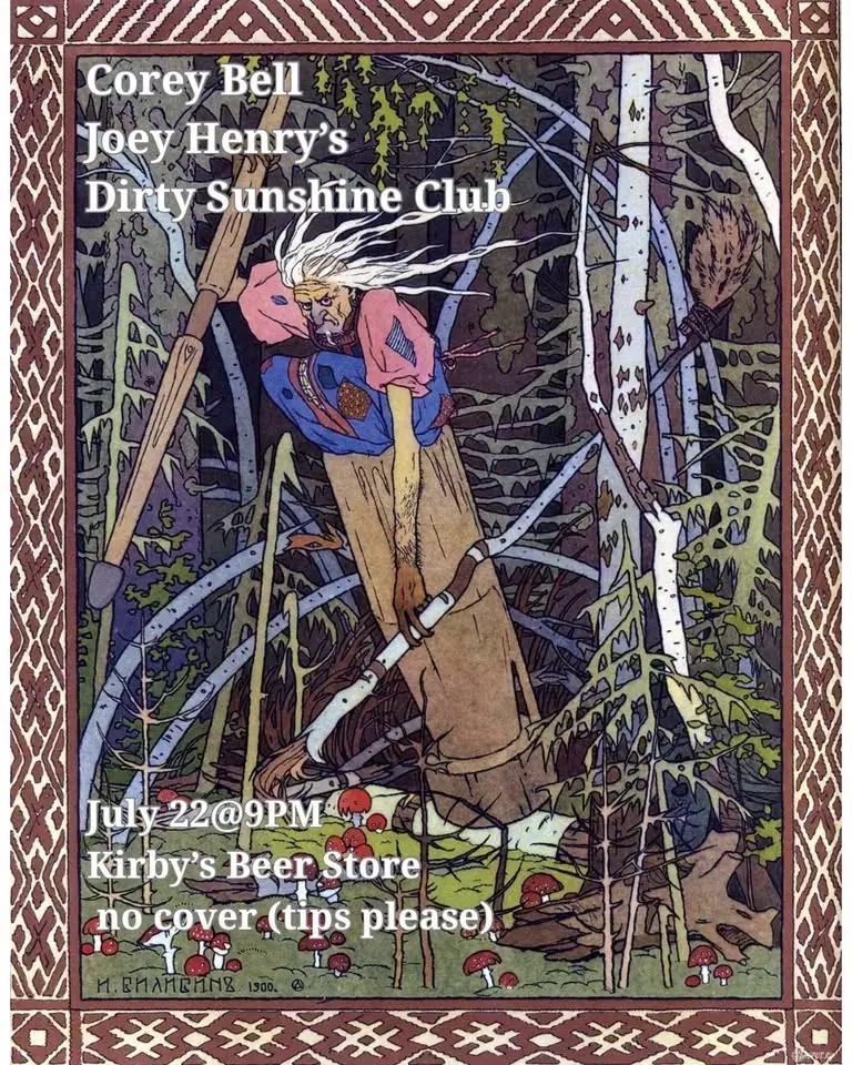 Corey Bell // Joey Henry’s Dirty Sunshine Club