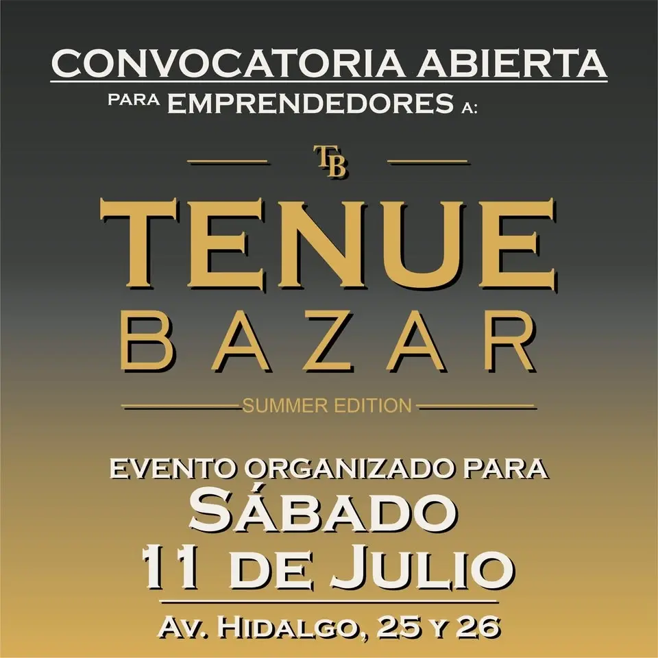TENUE BAZAR - summer edition