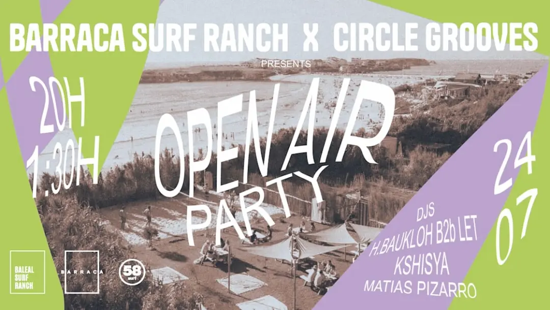 Open Air #3 - Circle Grooves X Barracasurfranch