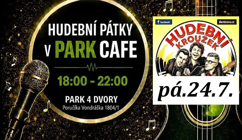 Hudební Kroužek - Hudební pátky v Park Cafe