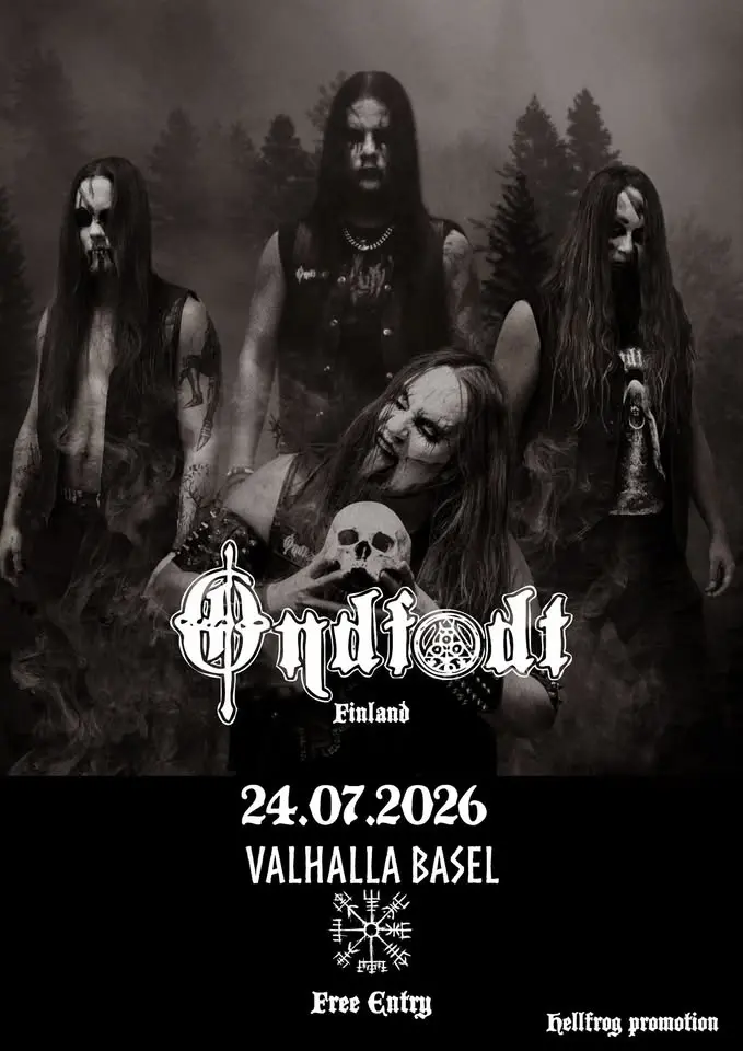 ONDFØDT (🇫🇮Österbotten black metal - Finland) + support