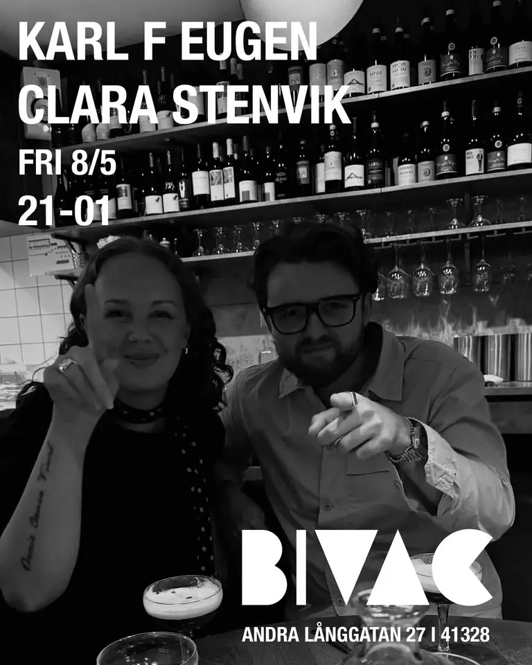 Karl F Eugen & Clara Stenvik @Bivac