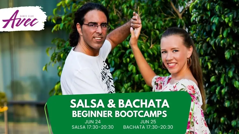 Salsa & Bachata Beginner Bootcamps // June 24-25