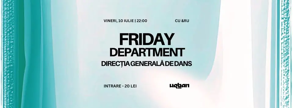 Friday Department ◉ Cu &RU ◉ Urban
