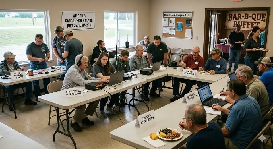 🍔 CARC Lunch & Learn: FT8, Net-Logger & Hands-On Builds