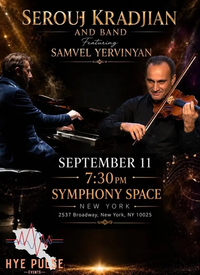 Serouj Kradjian and Band Featuring Samvel Yervinyan