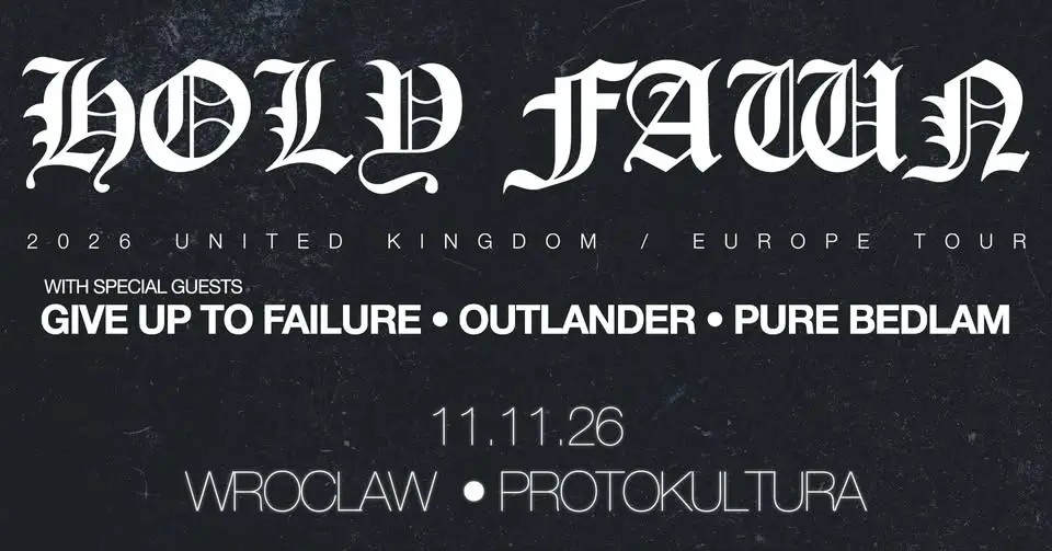 Holy Fawn (USA) / 11.11 Wrocław