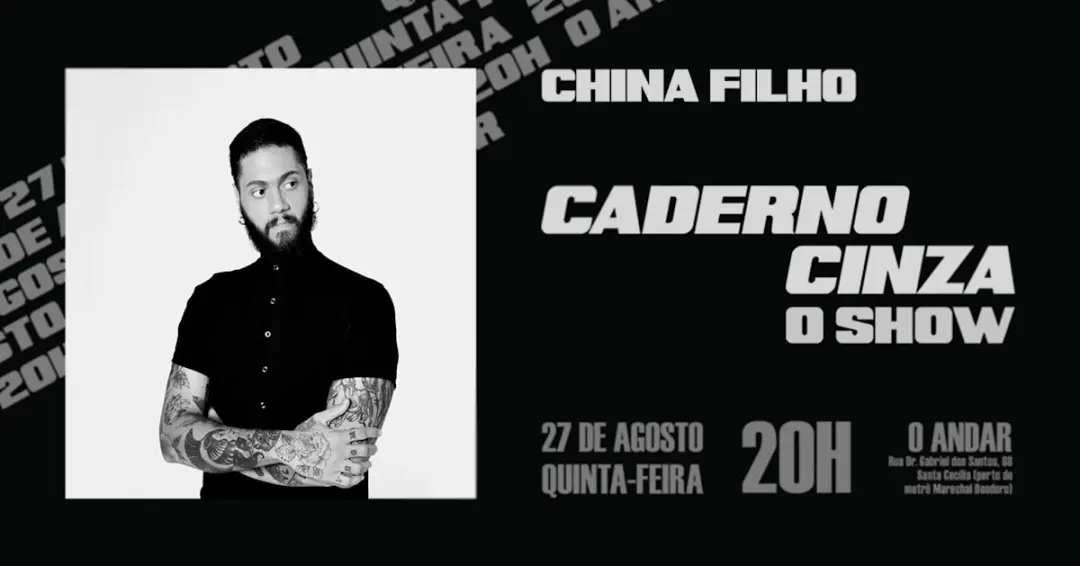 Caderno Cinza - O Show (China Filho No ºandar)
