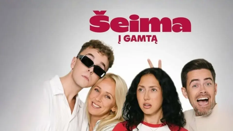 Baltas ekranas. ŠEIMA Į GAMTĄ
