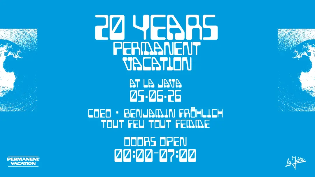 COEO, BENJAMIN FRÖLICH & TFTF: 20 YEARS Permanent Vacation