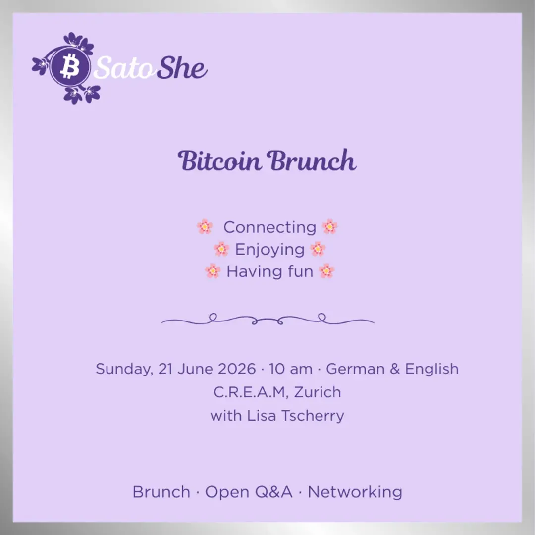 SatoShe Special – Bitcoin Brunch 🥐