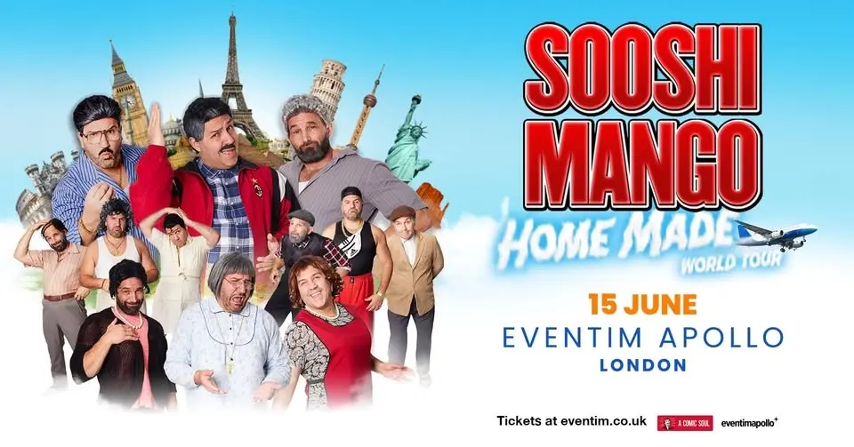 Sooshi Mango / 15 June 2026 / Eventim Apollo, London