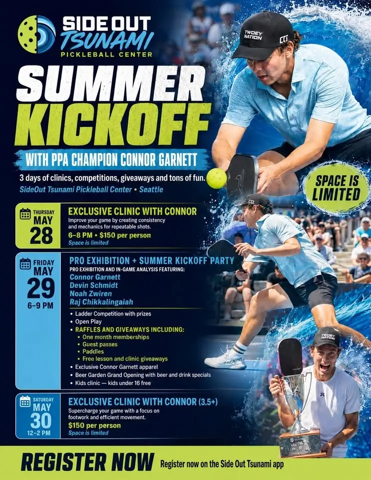 Summer Kick Off with PPA Champion Connor Garnett!