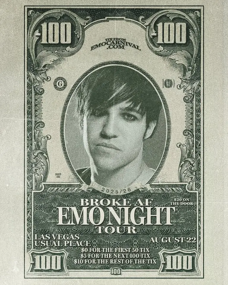 BROKE AF EMO NIGHT VEGAS