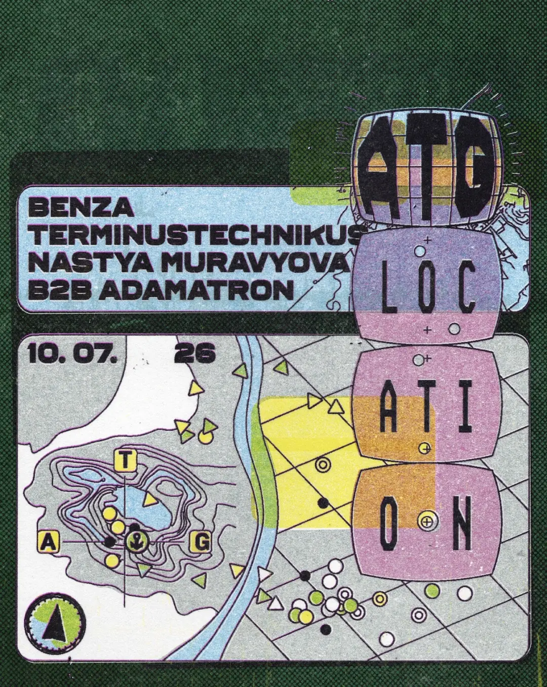 Location ATG: BENZA, Nastya Muravyova b2b Adamatron & TerminusTechnikus