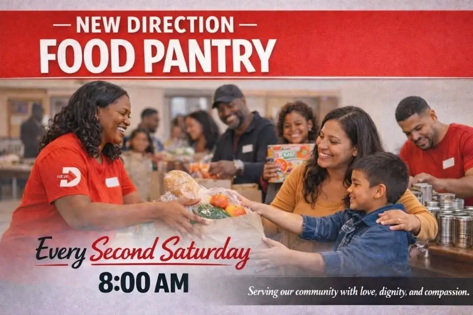 New Direction Food Pantry | Every Second Saturday at 9AM