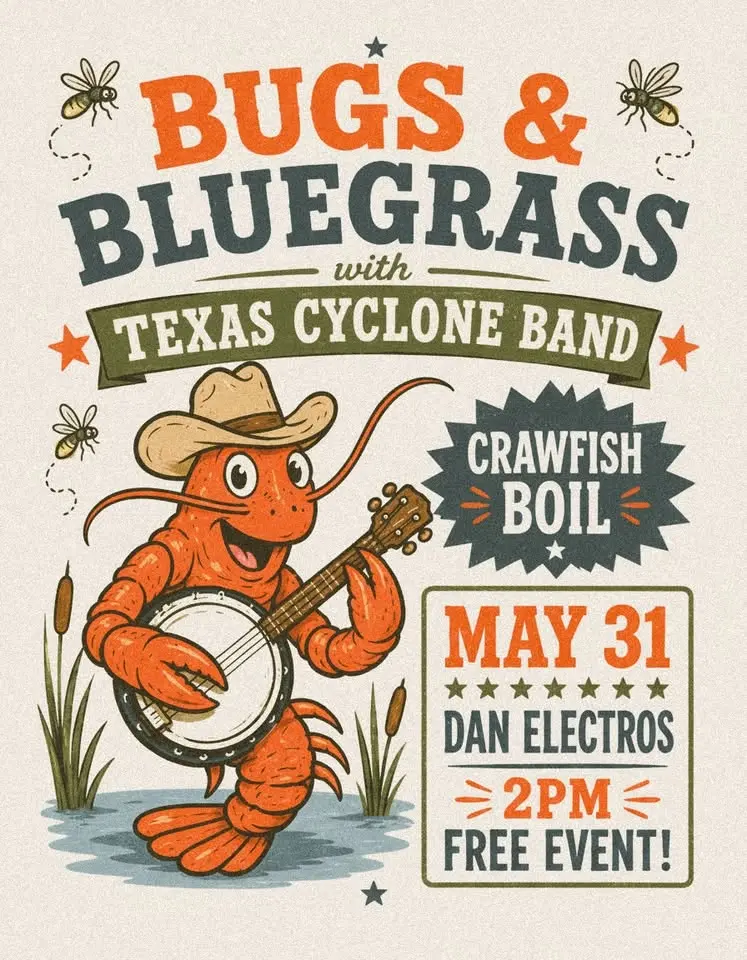 Bugs and BlueGrass w the Texas Cyclone Band