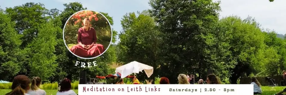 FREE EVENT: OUTDOOR MEDITATION ON LEITH LINKS
