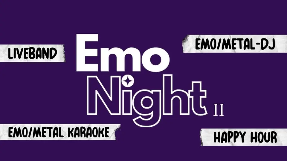 EMO NIGHT - karoke - liveband - emo & metal music