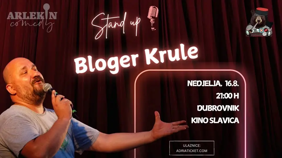Bloger Krule Stand Up @Dubrovnik