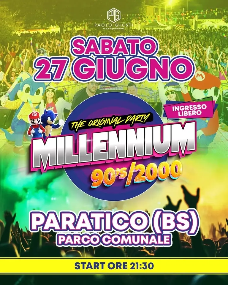Millennium 90/2000 • Parco Comunale - Paratico (BS)