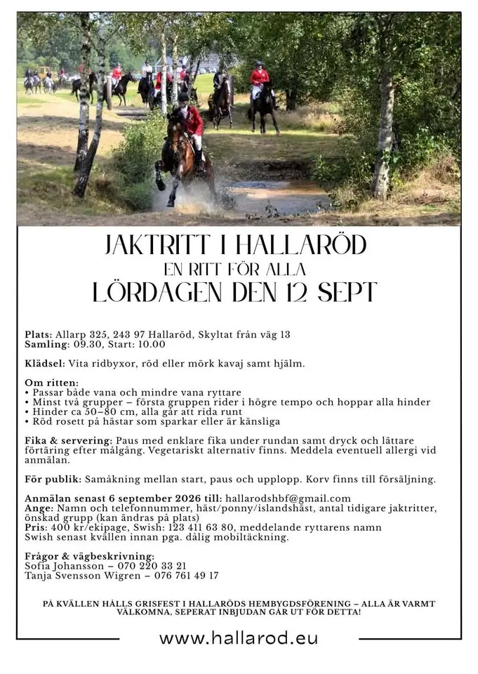 Hallaröds Jaktritt