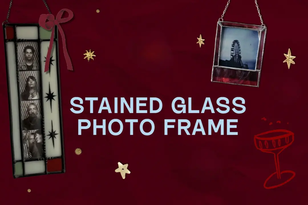 17th of May STAINED GLASS PHOTOFRAME