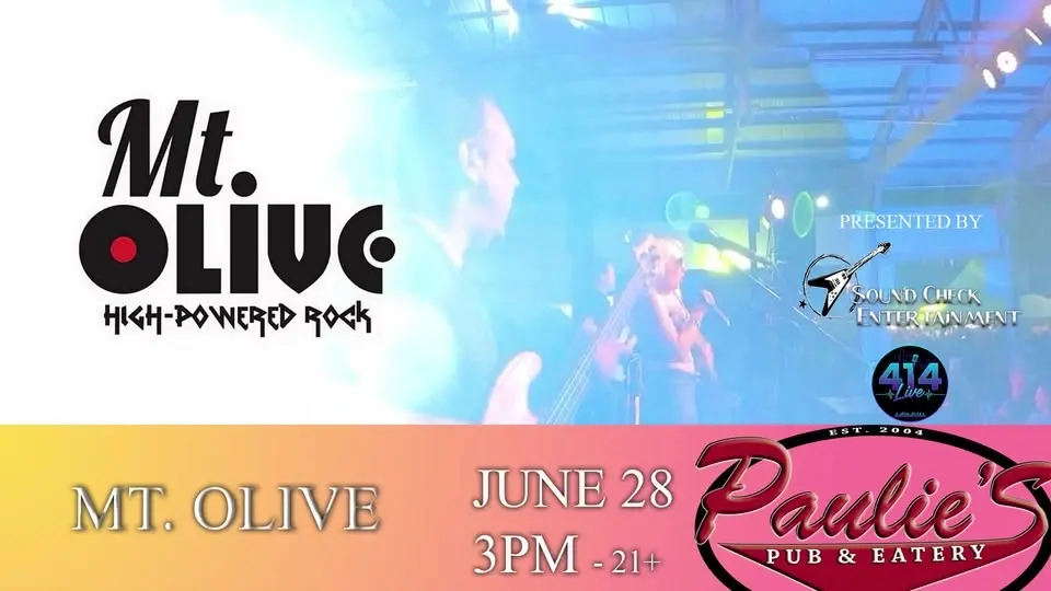 Mt. Olive Live on the OUTSIDE STAGE! 🎸🍻
