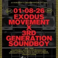 Exodus Movement X 3rd Generation Sound Boy