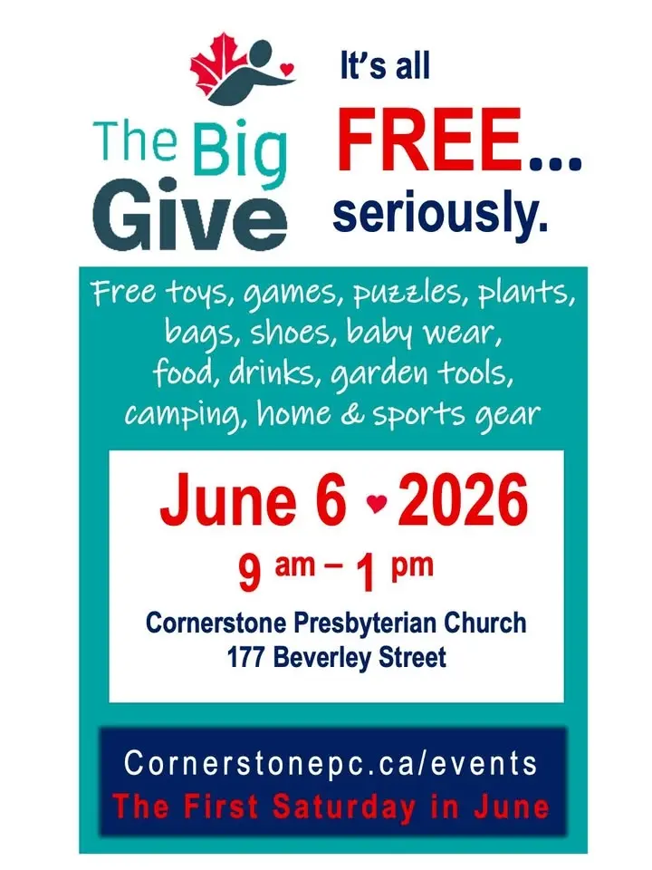 The Big Give 2026 @CornerstonePC