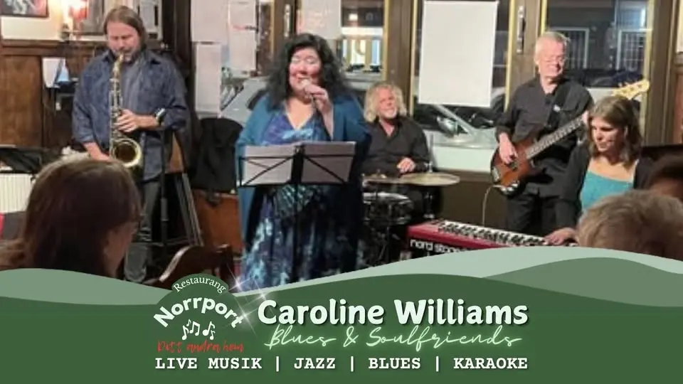 đ€ Lördagslyx med Caroline Williams â Live pĂ„ Norrport!