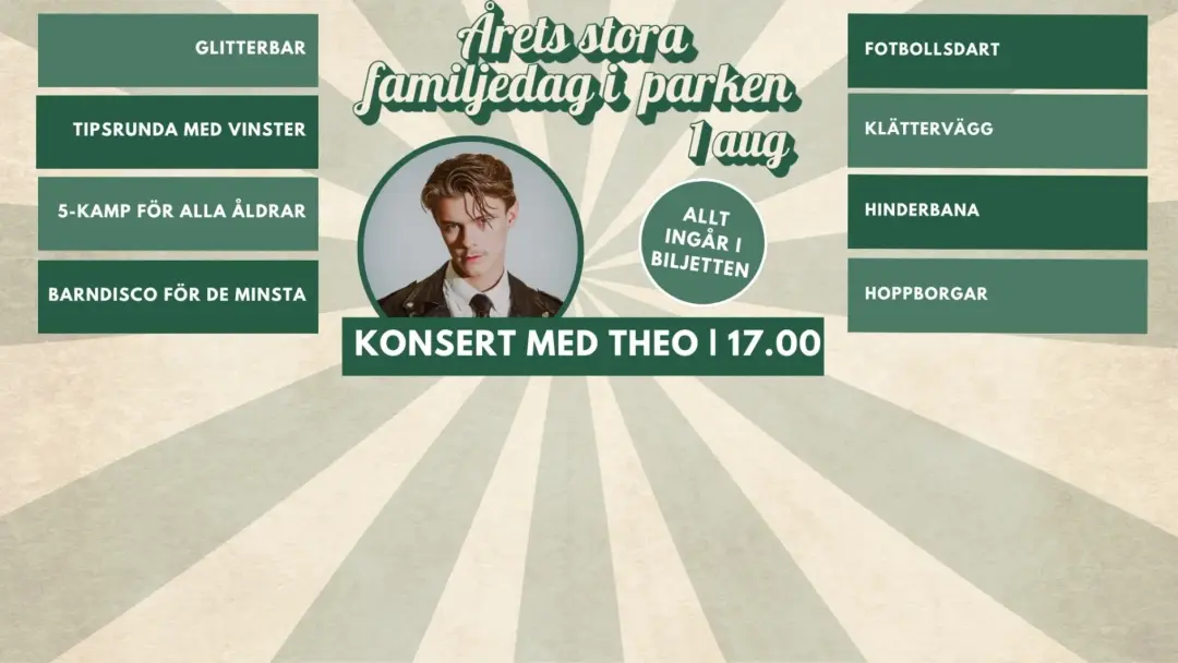 Årets stora familjedag med Theo