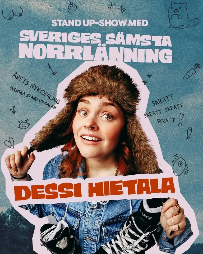 Dessi Hietala – Sveriges sämsta norrlänning • 5/11 • Göteborg