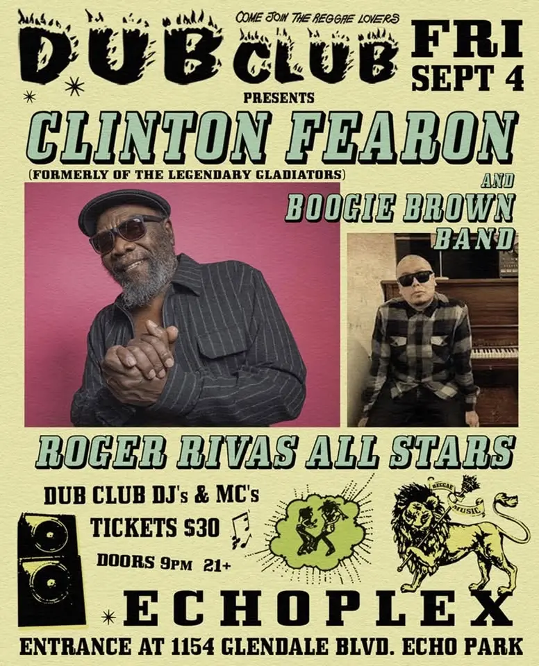 Dub Club presents Clinton Fearon 