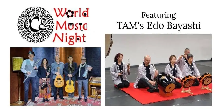 Other Country Ensemble's World Music Night with TAM's Edo Bayashi