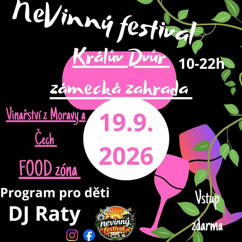 NeVinný festival Králův Dvůr 