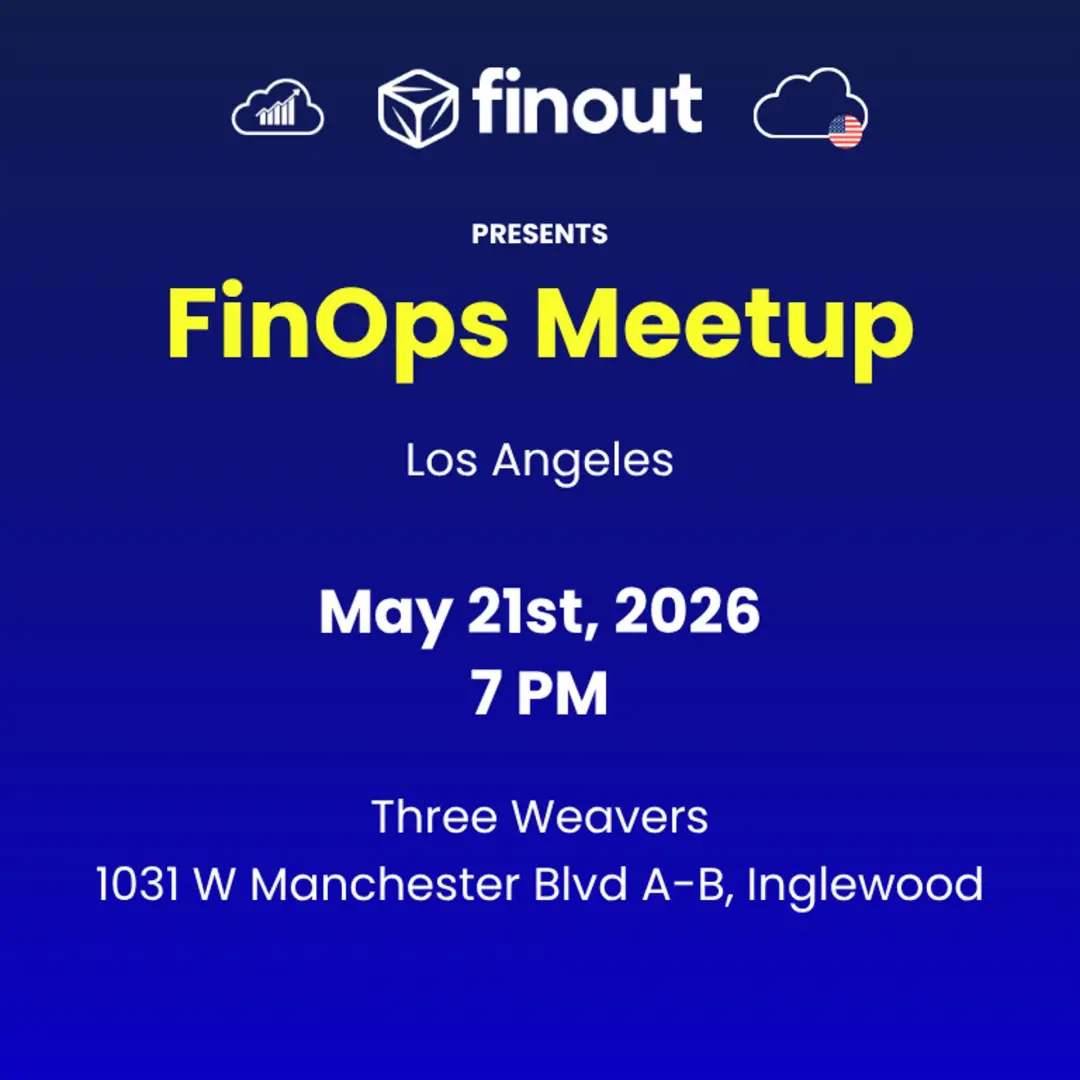 Pre-X FinOps LA Meetup
