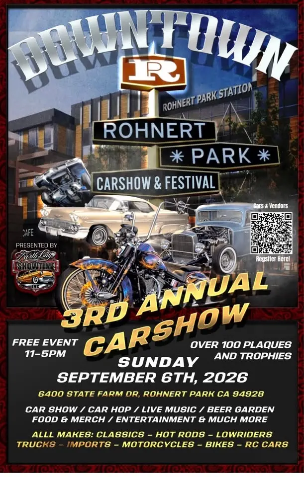 Rohnert Park Downtown Car Show and Festival