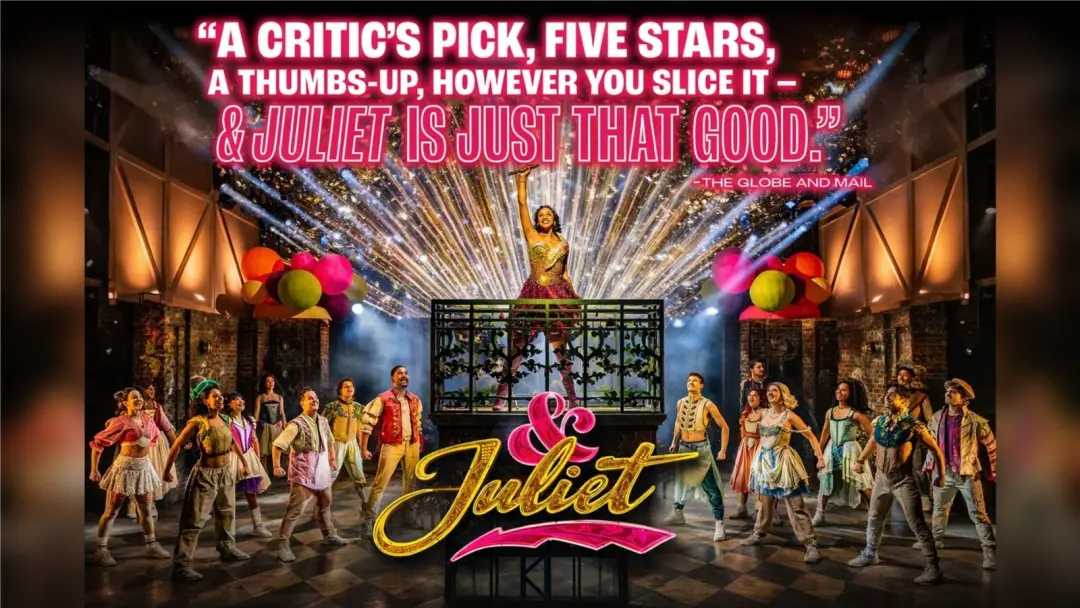 & JULIET | hilarious hit musical: life after Romeo | Royal Alex $39 Orch