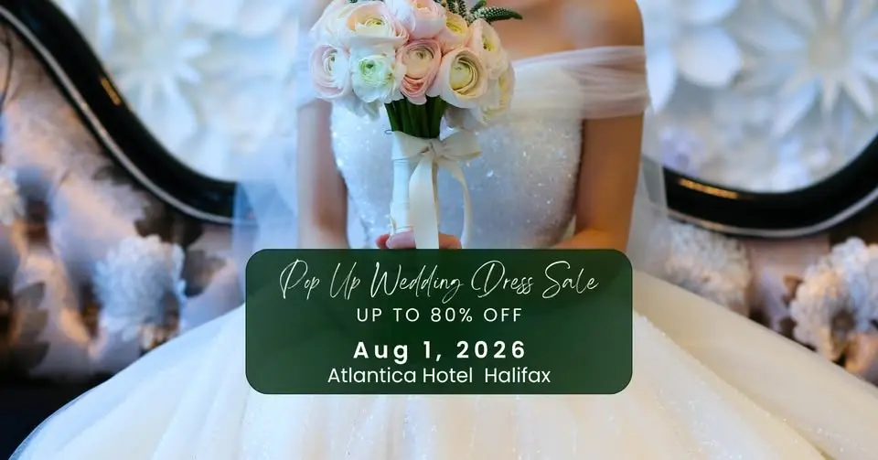 Halifax Pop Up Wedding Dress Sale