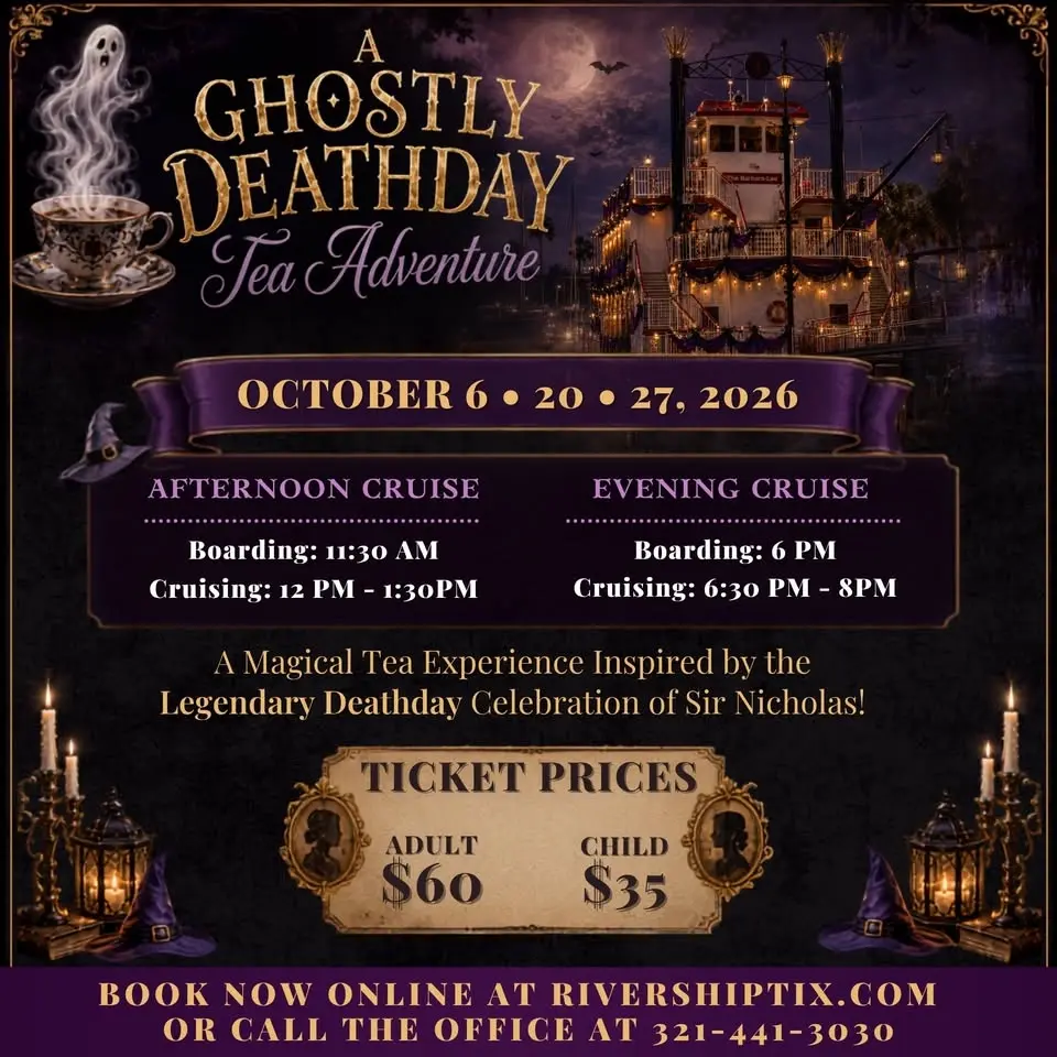 A Ghostly Deathday Tea Adventure Aboard the Barbara Lee