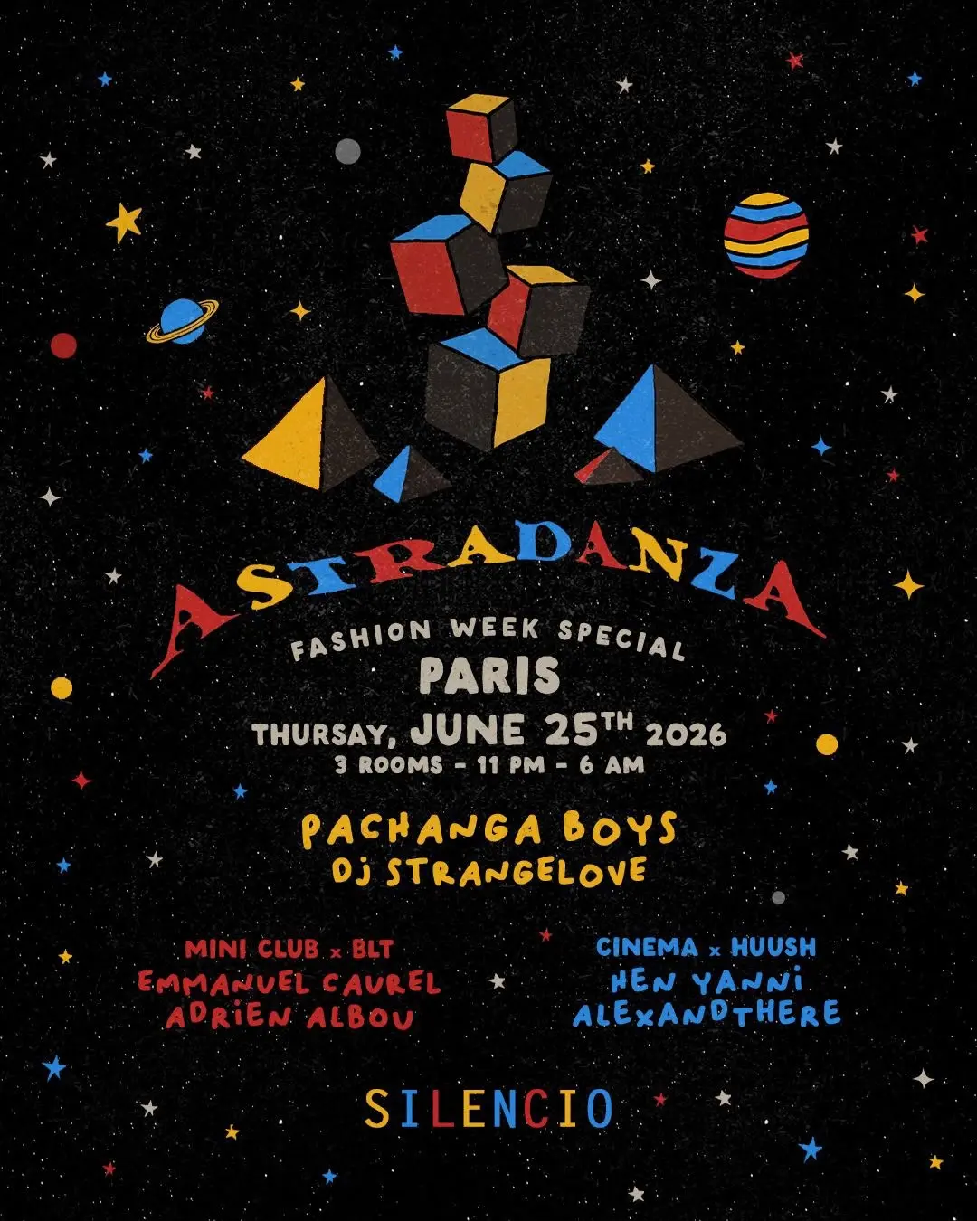PACHANGA BOYS BY ASTRADANZA, BLT, HUUSH