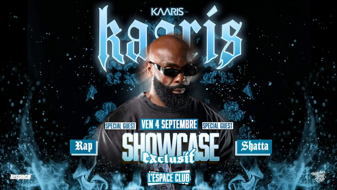 Kaaris Showcase Exclusif - L’Espace Club 04 Sept