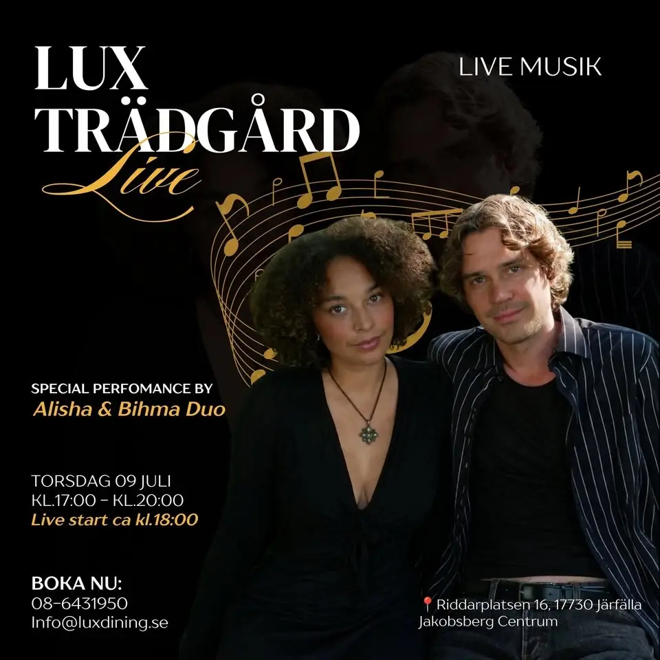LUX LIVE – ALISHA & BHIMA DUO 🎶✨🍸