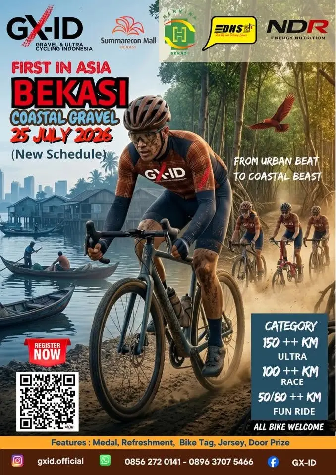 First in ASIA : Bekasi Coastal Gravel 