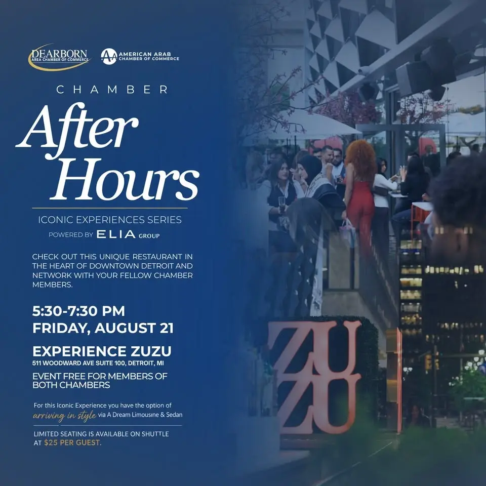 August Dual After Hours at Zuzu with the American Arab Chamber of Commerce